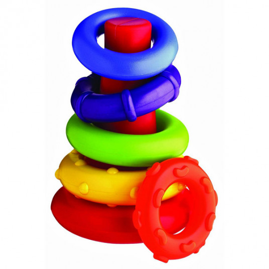  PLAYGRO piramidė su žiedais, 4011455 