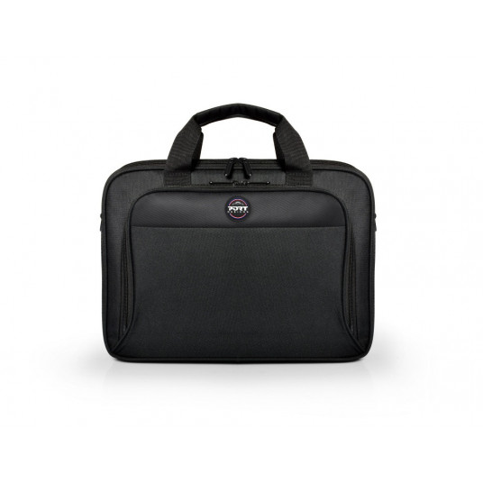  PORT DESIGNS HANOI II CLAMSHELL 105064 Fits up to size 15.6 ", Black, Shoulder strap, Messenger - Briefcase 