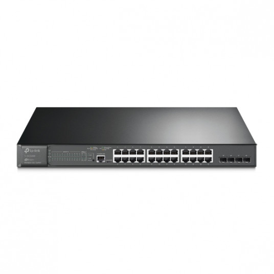  TP-LINK L2 Managed Switch TL-SG3428MP 10/100/1000 Mbps (RJ-45), Managed, Rack Mountable, SFP ports quantity 4, Ethernet LAN (RJ-45) ports 24 