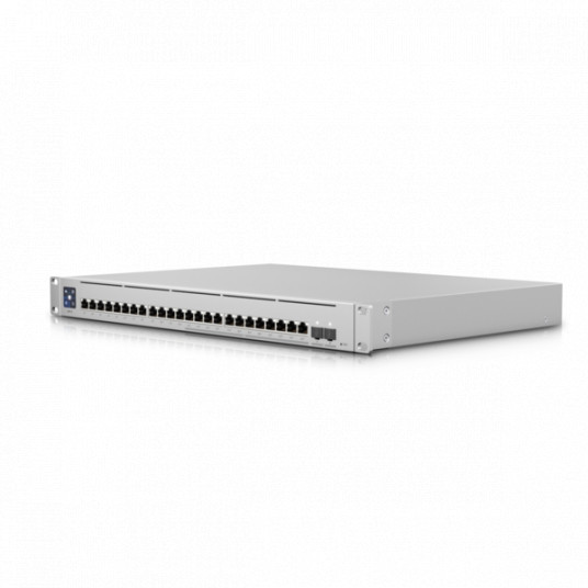  Ubiquiti Switch Enterprise 24 PoE USW-Enterprise-24-PoE PoE Switches, Steel case, 1 Gbps (RJ-45) ports quantity 12x10/100/1000 Mbps + 12x100/1000/2500 Mbps, SFP+ ports quantity 2, PoE+ ports quantity 24, Power supply type AC/DC, Internal, 550W 