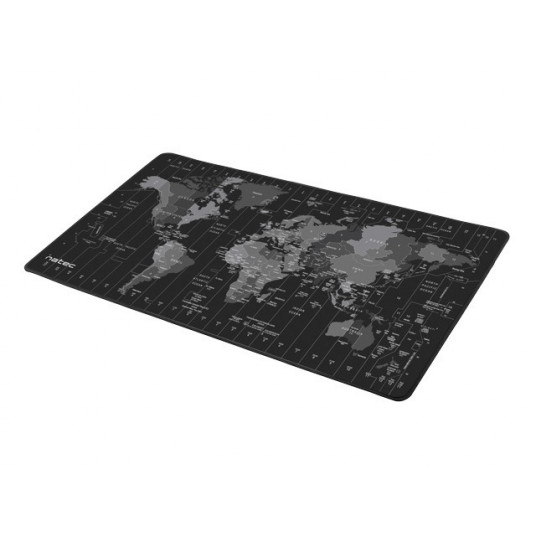  Natec Mouse Pad, Time Zone Map, Maxi, 800x400 mm 