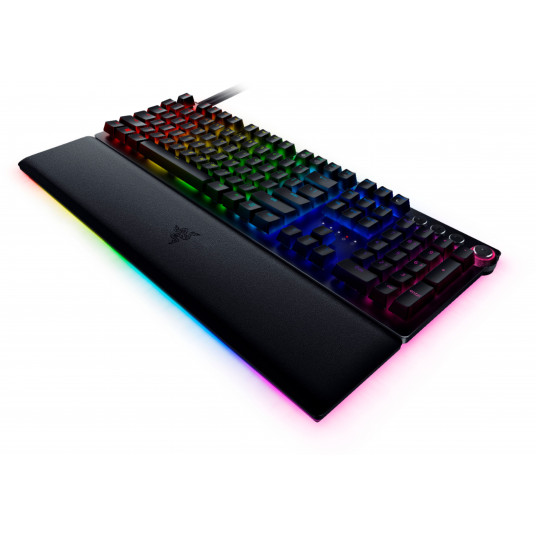  RAZER Huntsman V2 (Purple Switch) žaidimų klaviatūra US RZ03-03930300-R3M1 