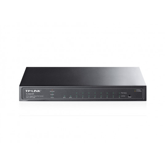  TP-LINK Switch TL-SG2210P Web Managed, Rack Mountable, SFP ports quantity 2, PoE ports quantity 8, Power supply type External 