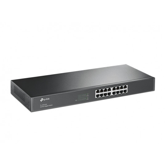  TP-LINK Switch TL-SG1016 Unmanaged, Rack Mountable, 1 Gbps (RJ-45) ports quantity 16 