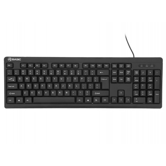  Tellur Basic Wired Keyboard US, USB black 