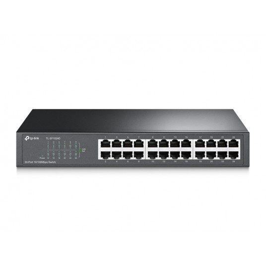  TP-LINK Switch TL-SF1024D Unmanaged, Desktop/Rackmount, 10/100 Mbps (RJ-45) ports quantity 24 