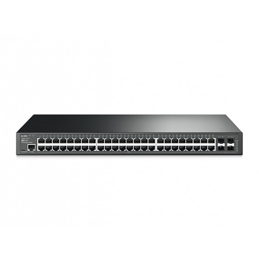  TP-LINK Switch T2600G-52TS L2 Managed, Rack Mountable, 1 Gbps (RJ-45) ports quantity 48, SFP ports quantity 4 