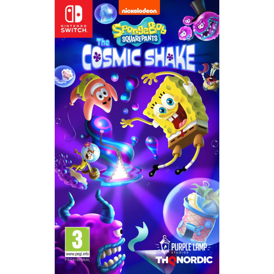  Kompiuterinis žaidimas SpongeBob SquarePants: The Cosmic Shake Nintendo (Išleidimo data 2022-09-17) 