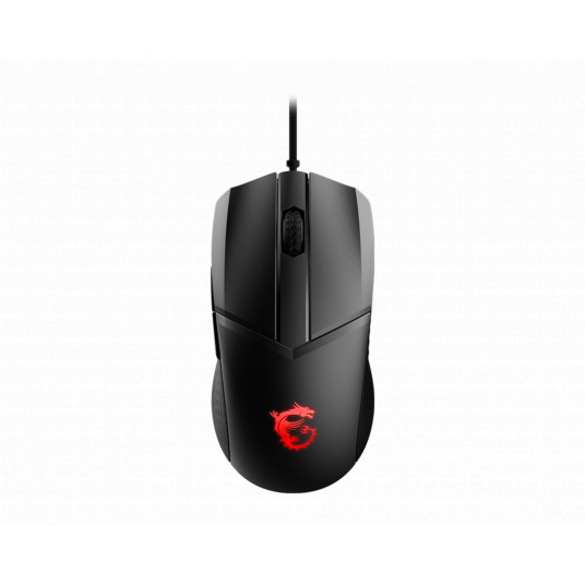  MSI GM41 Lightweight V2 Optical, RGB LED light, Black, Gaming Mouse, 1000 Hz 