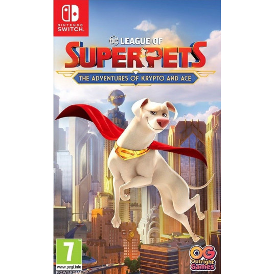  Kompiuterinis žaidimas DC League of Super Pets: The Adventures of Krypto and Ace Nintendo Switch (Išleidimo data 2022-05-13) 