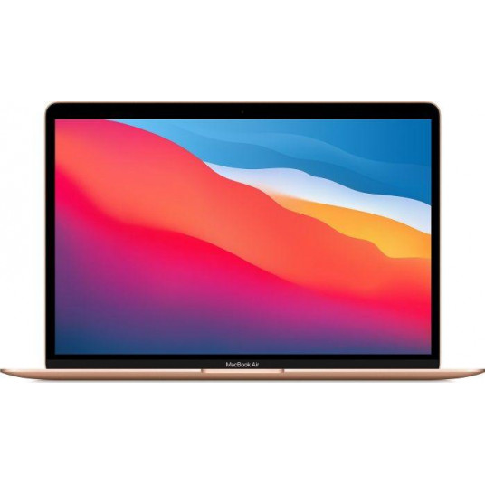  Nešiojamas kompiuteris Apple MacBook Air 13.3"  IPS, Apple M1 8C, RAM: 8GB, SSD: 256GB, Apple M1 7C, Mac OS, Gold, MGND3ZE/A/US 