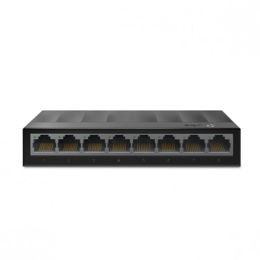  TP-LINK Desktop Switch LS1008G 10/100/1000 Mbps (RJ-45), Unmanaged, Desktop, Ethernet LAN (RJ-45) ports 8 