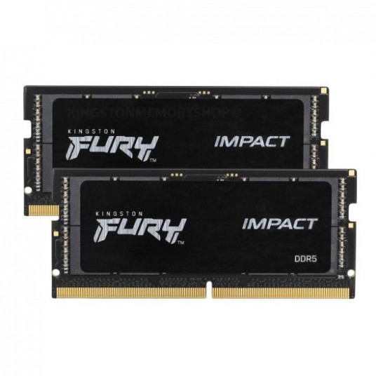  Kingston Fury 64GB [2x32GB 4800MHz DDR5 CL38 SODIMM] 