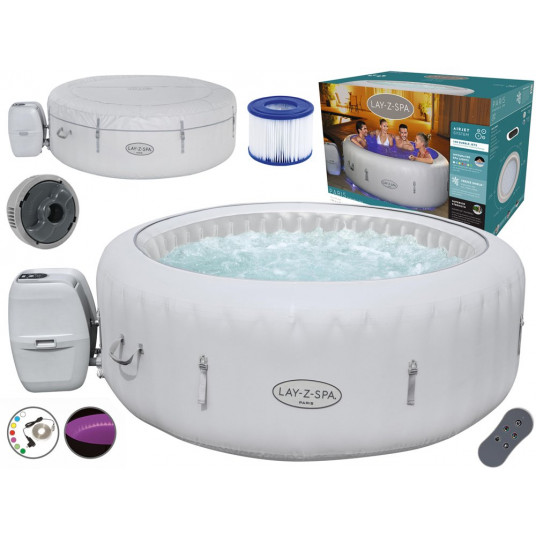  Sūkurinis baseinas Bestway Lay-Z Spa Paris 196 x 66 cm 60013 