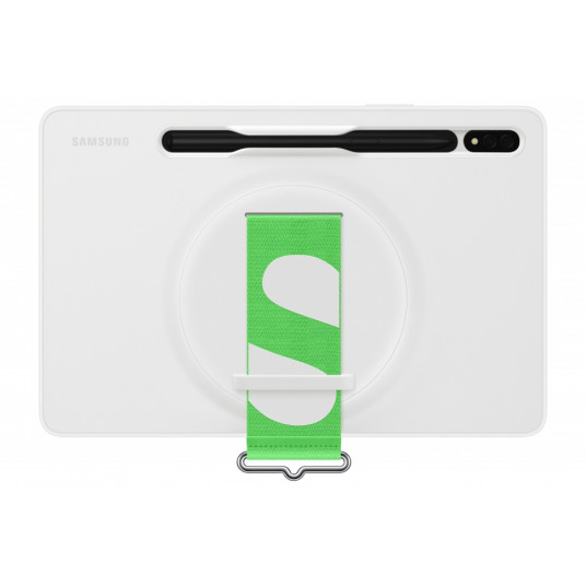  GX700CWE Strap Cover for Samsung Galaxy Tab S8, White (White) 