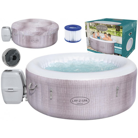 Bestway sūkurinė vonia "Lay-Z-Spa CANCUN", 4 asmenims