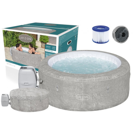 Bestway sūkurinė vonia "Lay-Z-Spa ZURICH", 2-4 asmenims