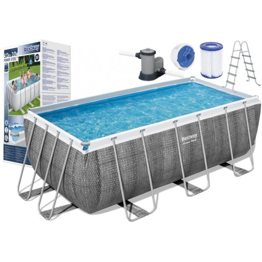  Bestway baseinas Power Steel, 412x201x122 