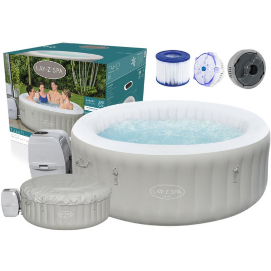 Bestway sūkurinė vonia "Lay-Z-Spa TAHITI" su LED, 2-4 asmenims