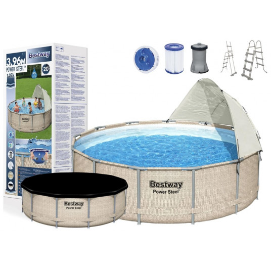 Bestway sodo baseinas 396 x 107 cm