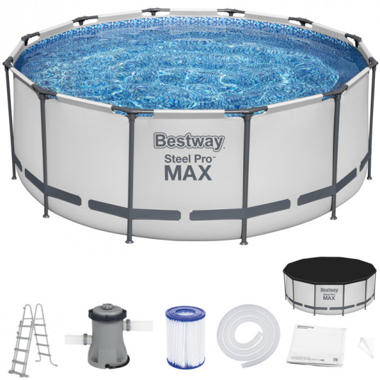 Karkasinis baseinas Bestway 366 x 122 cm 11in1 56420