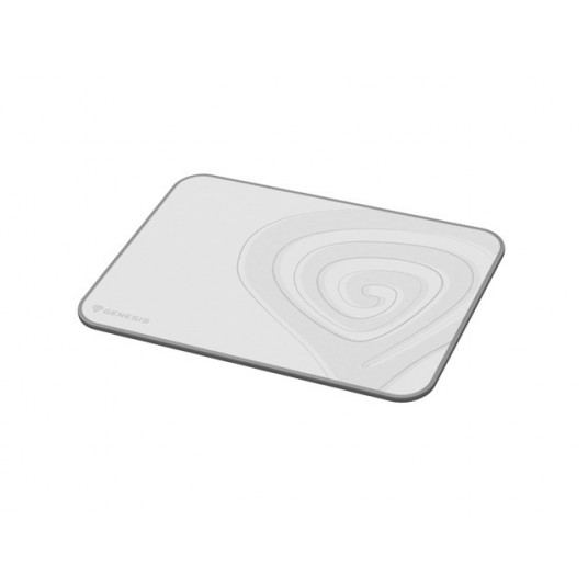  Genesis Mouse Pad Carbon 400 M Logo 250 x 350 x 3 mm, Gray/White 