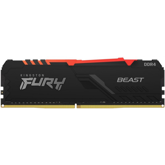  Kingston FURY Beast RGB 32GB [2x16GB 3600MHz DDR4 CL18 DIMM] 