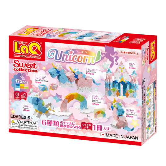  Japoniškas konstruktorius LaQ "Sweet Collection Unicorn" 