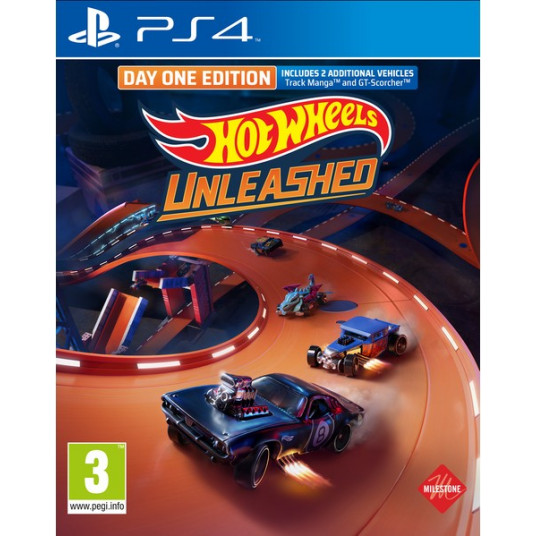  Kompiuterinis žaidimas HOT WHEELS UNLEASHED PS4 