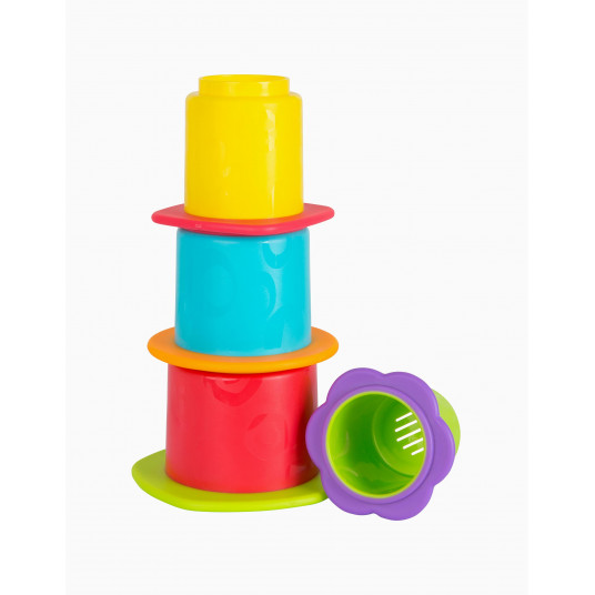 PLAYGRO vonios žaislas Nest Cups, 187253 