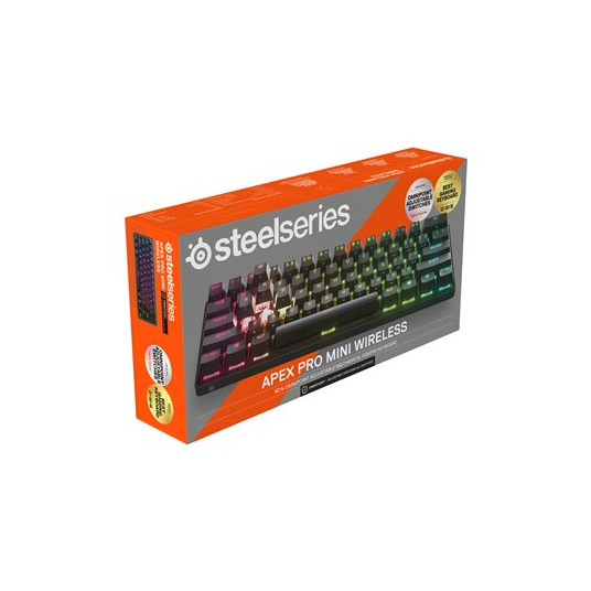  Žaidimų klaviatūra SteelSeries Apex Pro Mini WL US 64842 