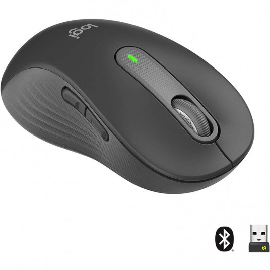  Wireless Mouse Logitech Signature M650 L left handed, graphite 