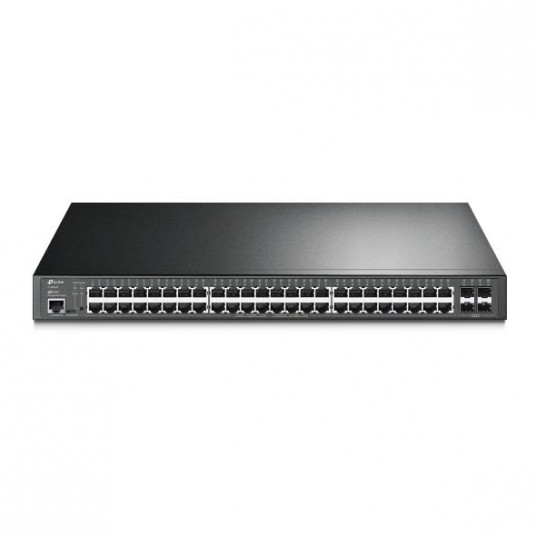  TP-LINK TL-SG3452P JetStream 52-Port Gigabit L2+ Managed Switch with 48-Port PoE+ 
