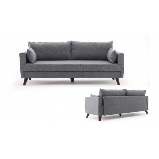 Sofa Hanah Home Bella Sofa For 3 Pr - Pilka