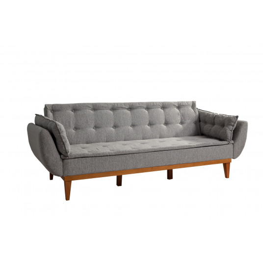 Sofa - lova Hanah Home Fiona - Tamsiai pilka