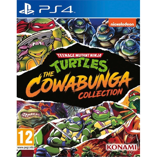  Kompiuterinis žaidimas TEENAGE MUTANT NINJA TURTLES: THE COWABUNGA COLLECTION PS4 