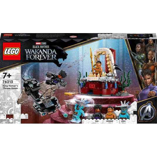  LEGO® 76213 SUPER HEROES Marvel Karaliaus Namoro sosto menė 