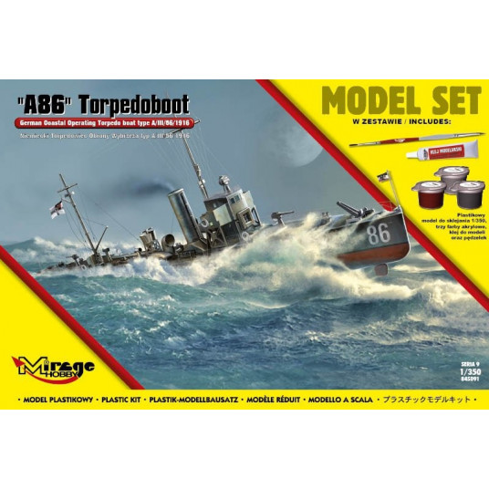 Konstruktorius - A86 torpedinis kateris
