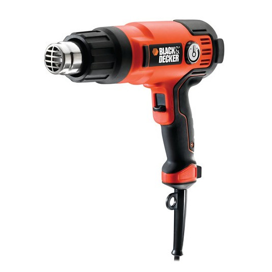  Black & Decker KX2200K-QS karšto oro pistoletas 720 l/min 645 °C 2000 W Juoda, Oranžinė 