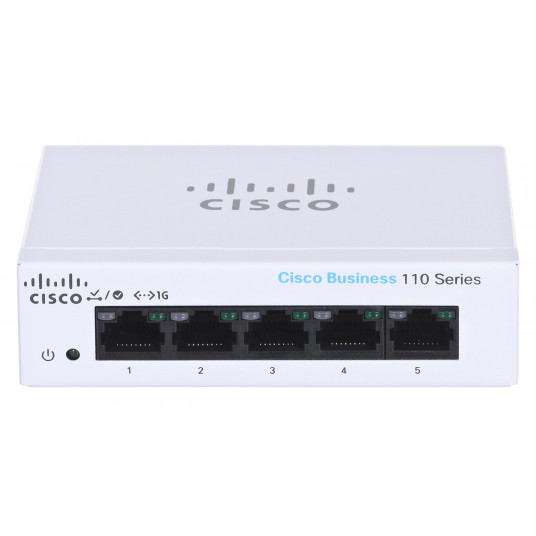  CBS110 Unmanaged 5-port GE, Desktop, Ext PS 