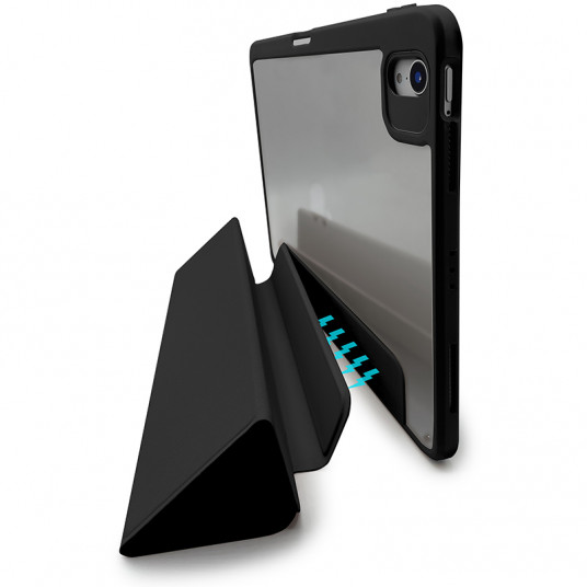  Zeta Smart dėklas PURO skirtas iPad mini 6 (2021), nuimamas magnetinis atvartas, Apple pencil laikiklis, juodas / IPAD15ZETASMBLK 