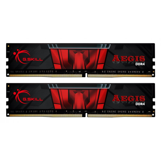  G.SKILL Aegis 16GB [2x8GB 2400MHz DDR4 CL17 1.2V DIMM] 