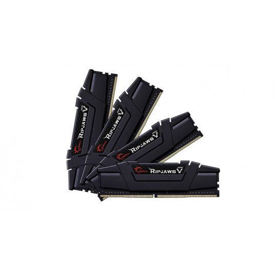  G.SKILL Ripjaws V Black 128GB [4x32GB 4000MHz DDR4 CL18 XMP2.0 DIMM] 
