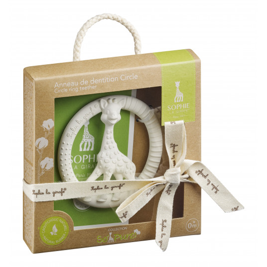  VULLI Sophie la girafe kramtukas žiedas, SO'PURE, 0 mėn+, 220123 