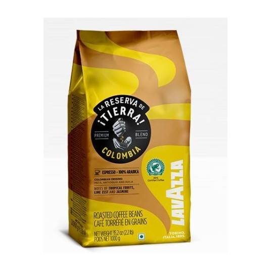  LAVAZZA TIERRA COLUMBIA ESPRESSO Z 1000G 