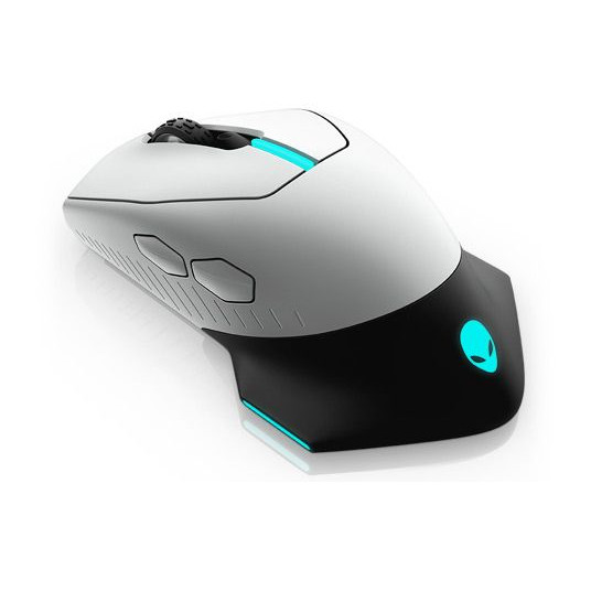  Alienware 610M Wired / Wireless Gaming Mouse - AW610M (Lunar Light) 