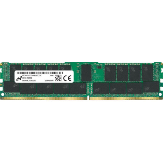  Server Memory Module|MICRON|DDR4|32GB|RDIMM/ECC|3200 MHz|CL 22|1.2 V|MTA18ASF4G72PDZ-3G2R 