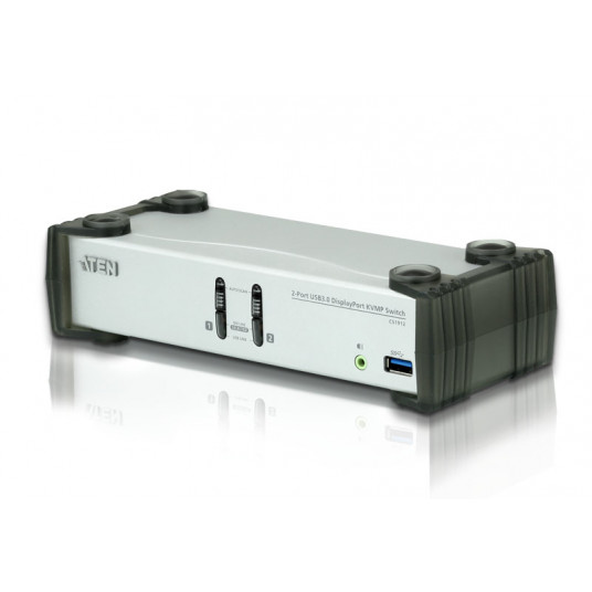  Aten CS1912 2-Port USB 3.0 DisplayPort KVMP™ Switch (Cables included) 