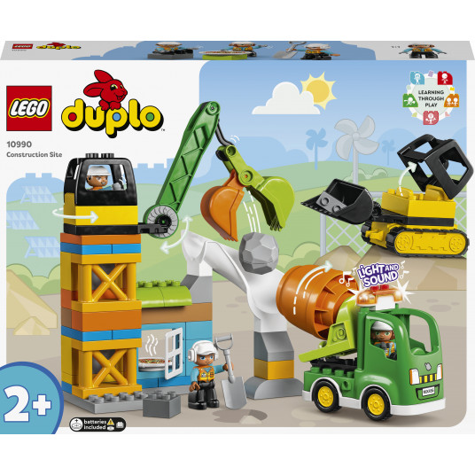  LEGO® 10990 DUPLO® Statybų aikštelė 
