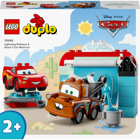  LEGO® 10996 DUPLO® Žaibo Makvyno ir Bruolio pramogos plovykloje 